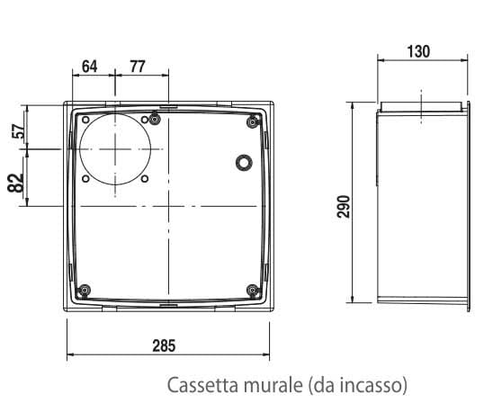 ELICENT (MAICO) - ELI2SV0110 KIT INCASSO ELPREX