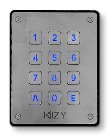 IESS SRL - EAAKIZYTA TASTIERA ANTIVANDALO STAND-ALONE+ALIM.