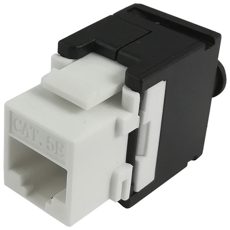 LINK4COM SRLS - LK4KJRJ45UTP5ETL-WE Keystone jack RJ45 5E UTP toolless white