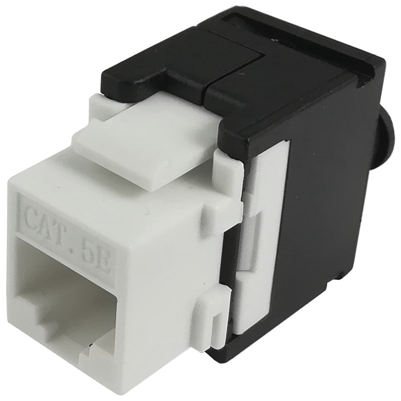 LINK4COM SRLS - LK4KJRJ45UTP5ETL-WE Keystone jack RJ45 5E UTP toolless white