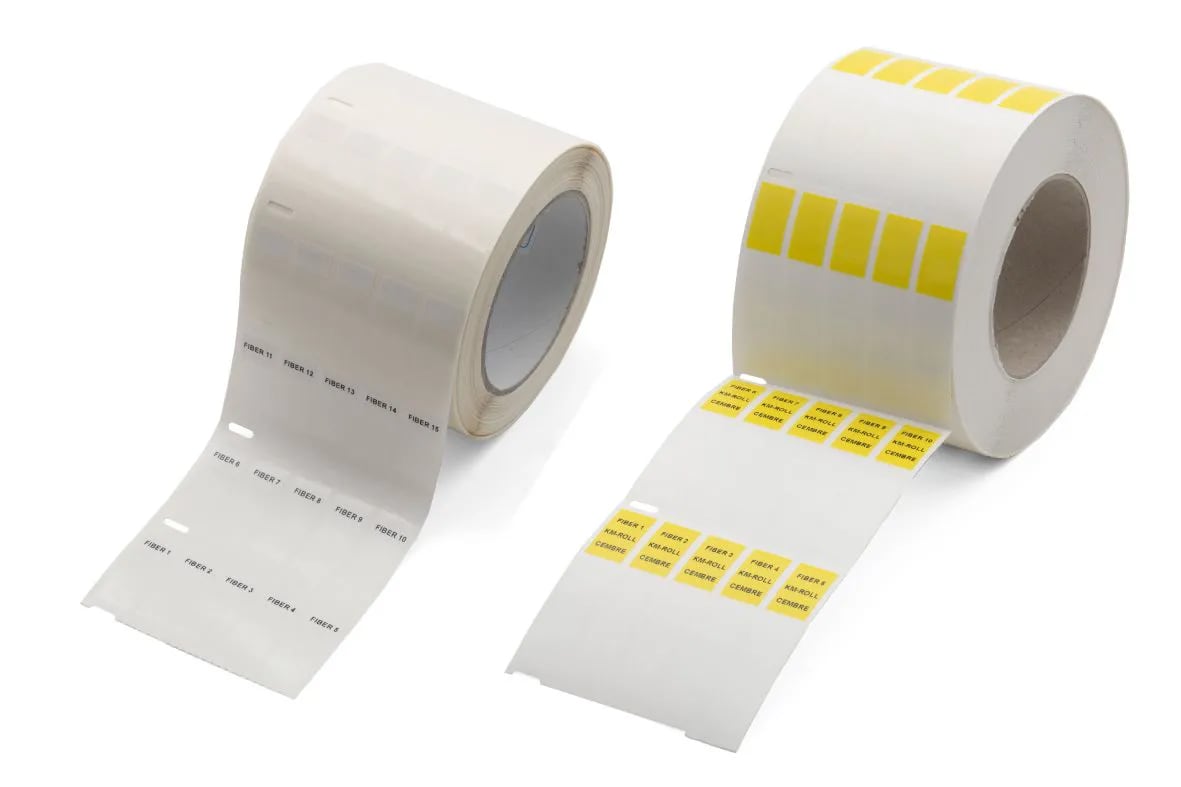 CEMBRE SPA - CEM61450-023N SEGN.KM ROTOLO POL.GIALLO 10X23 MAX.CAV