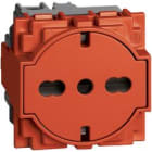 BTICINO - BTIKR4140A16F L.NOW - PRESA FLAT 16 A STD GER-ITA ROSS
