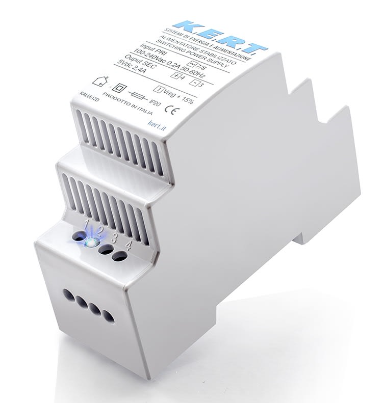 K.E.R.T. SRL - KRTKAL2425D ALIMENTATORE SW DIN115/230VAC 24VDC 1A