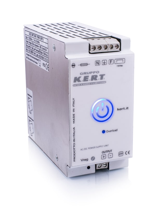 K.E.R.T. SRL - KRTKAL2404DIN ALIMENTATORE SW DIN115/230VAC 24VDC 5A