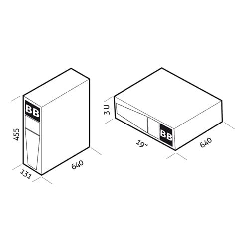 RPS(RIELLO UPS) - RIEKSDU180PA500NPA BTC SDU 180V BB A5