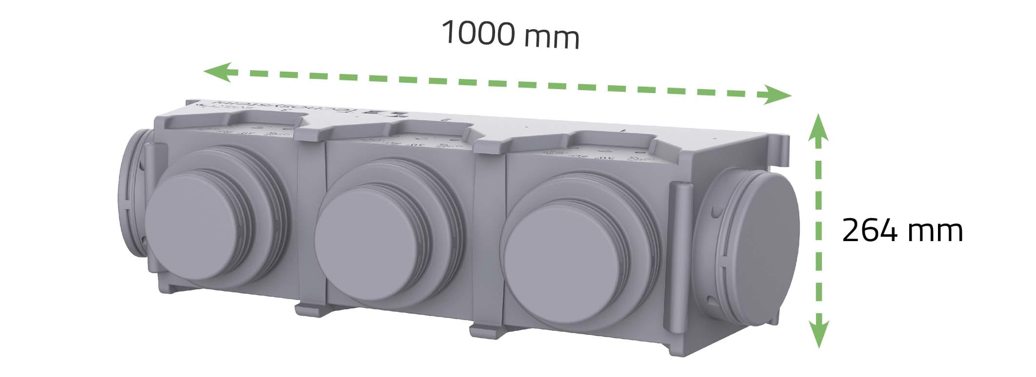 TECNOSYSTEMI SPA SOC - TNSPWD400136 PLENUM EOLO IN POLISTIRENE MOD.A3 PER EM