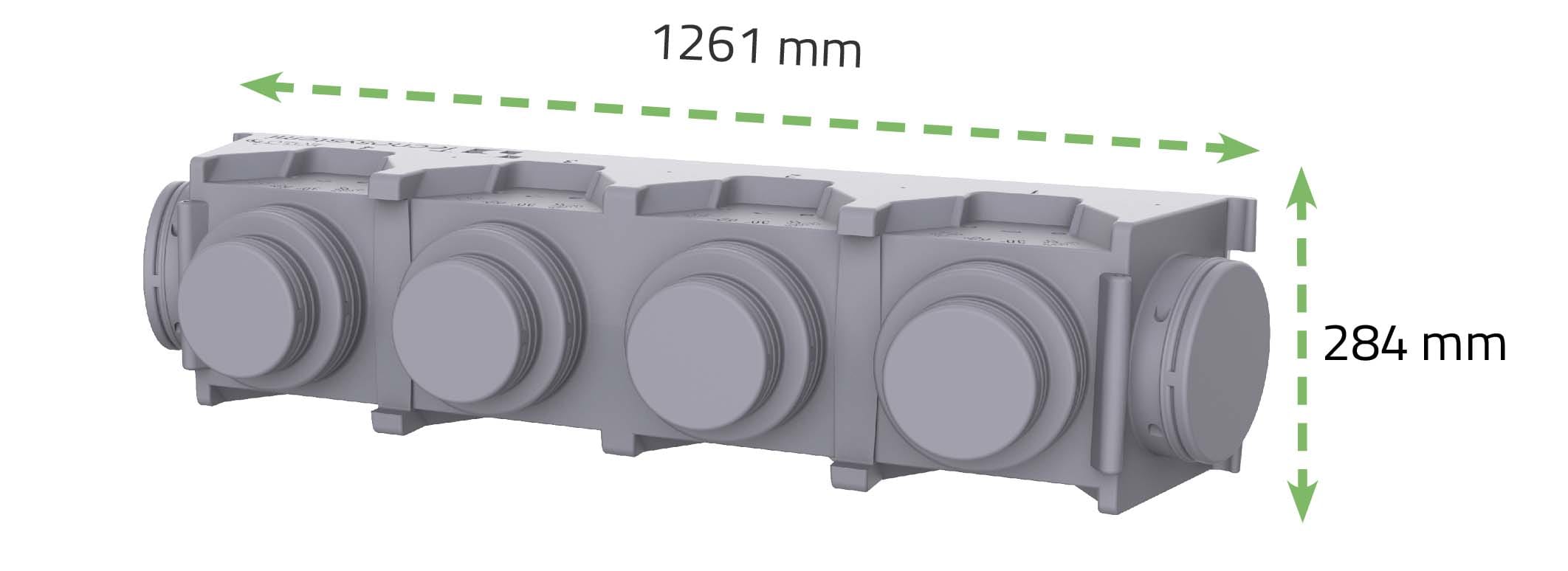 TECNOSYSTEMI SPA SOC - TNSPWD301244 KIT SVELTO 3 ZONE D200 PLENUM EOLO BOC