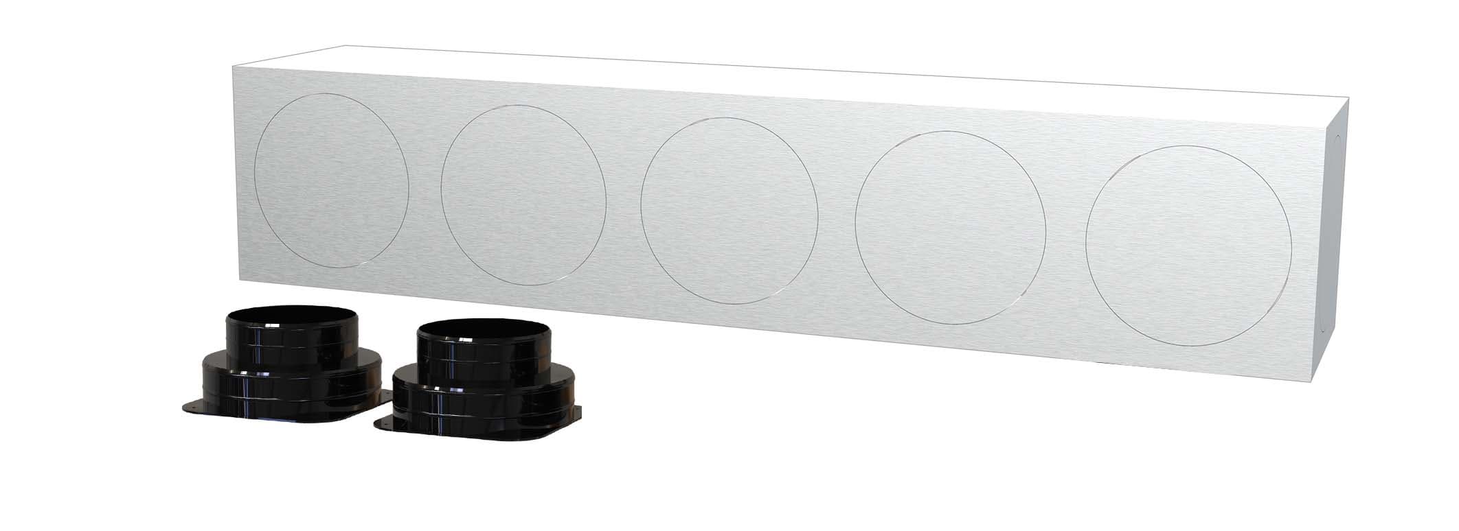 TECNOSYSTEMI SPA SOC - TNS11167502 KIT SVELTO 2 ZONE D150 PLENUM IN LAMIER
