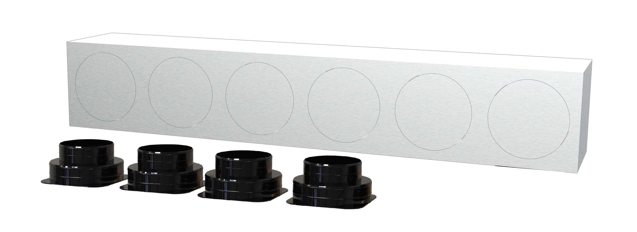TECNOSYSTEMI SPA SOC - TNSPWD300673 KIT SVELTO 4 ZONE D200 PLENUM IN LAMIER