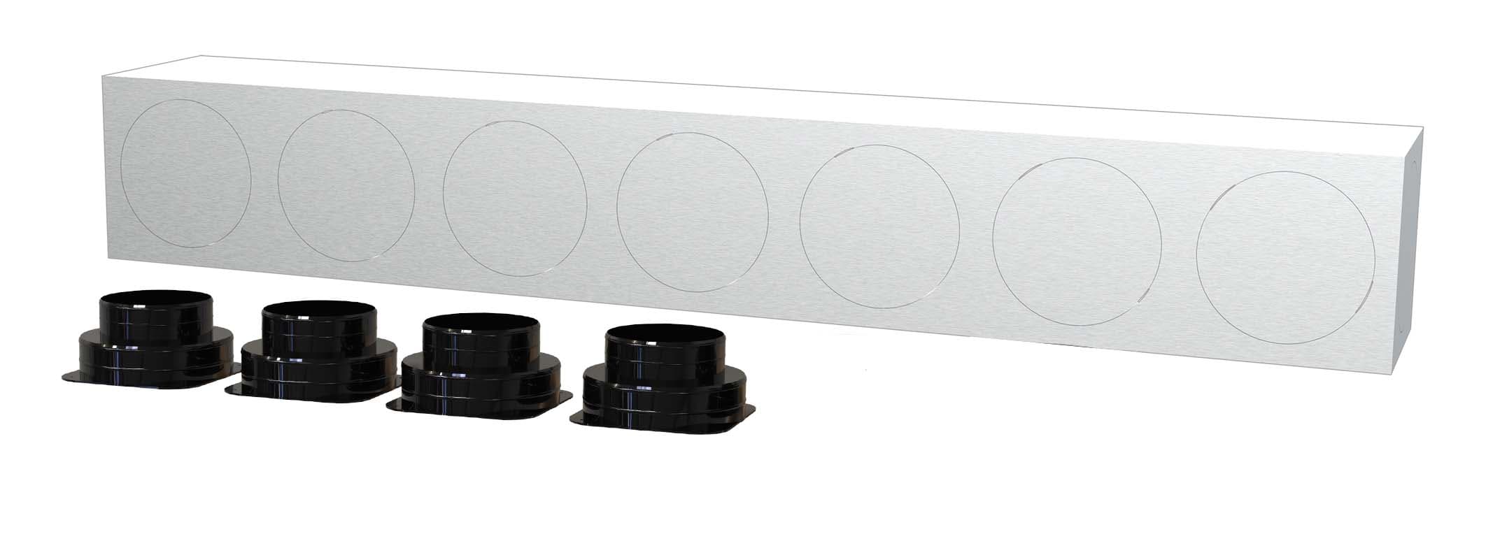 TECNOSYSTEMI SPA SOC - TNS11167114 KIT SVELTO 4 ZONE D150 PLENUM EOLO MINI