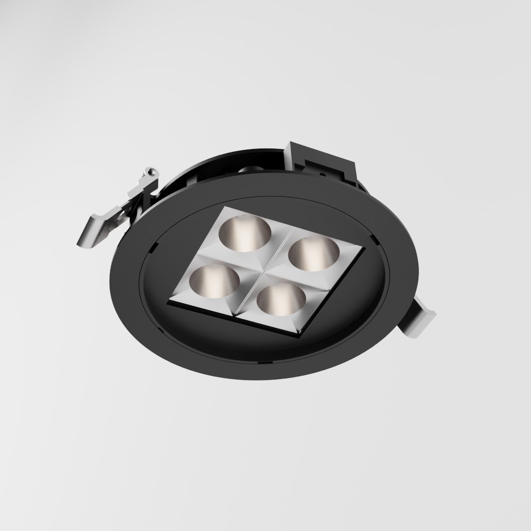 SIDE SPA - SDEKT5821LBCAE RULED T15 DIAM.145MM 18W 1527LM 3000K IP