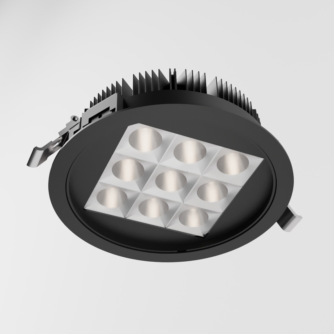 SIDE SPA - SDEKT5846LBN75 RULED T20 9 LED 34W 3520LM 4000K IP20/40