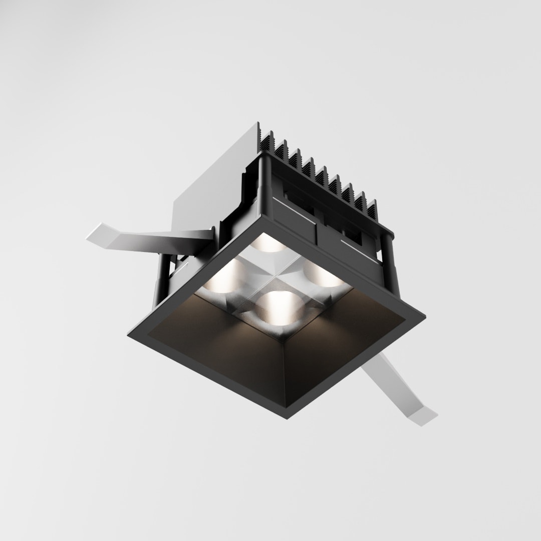 SIDE SPA - SDEKT5871LBC12 RULED Q10 93X93MM 13.8W 1538LM 3000K IP2