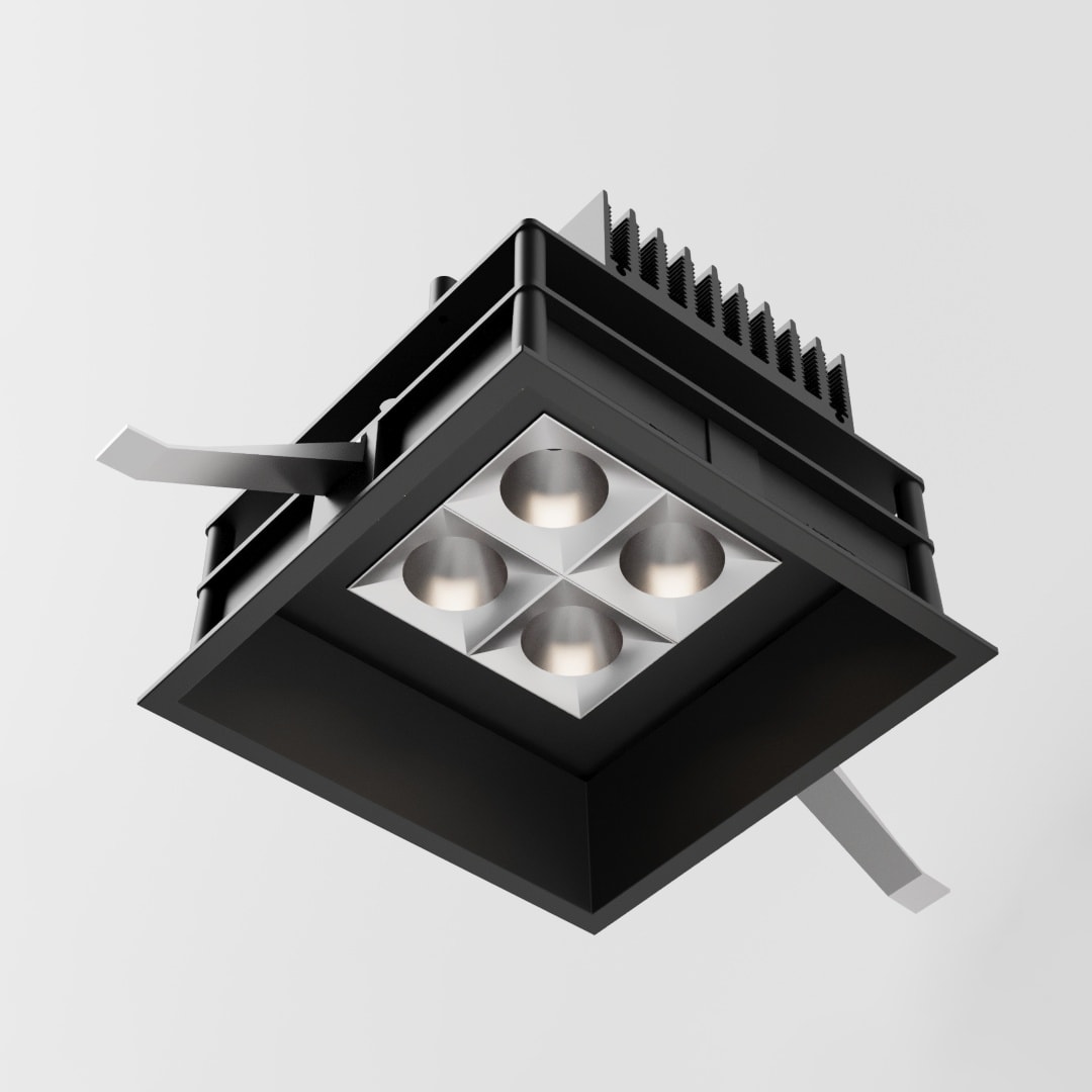 SIDE SPA - SDEKT5881LBC75 RULED Q14 136X136MM 18W 2029LM 3000K IP2