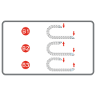 IMYTECH SRL - IMTS-TEB030.15 KIT ATTACCHI TERMINALI CON PETTINE FISSA