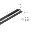 NOVALUX SRL - NOX1018B0.99 L-09: WALL OPALE 2M