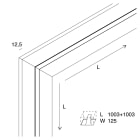 NOVALUX SRL - NOX101871.99 L-16 EVO: LINEARE OPALE PARETE-SOFFITTO