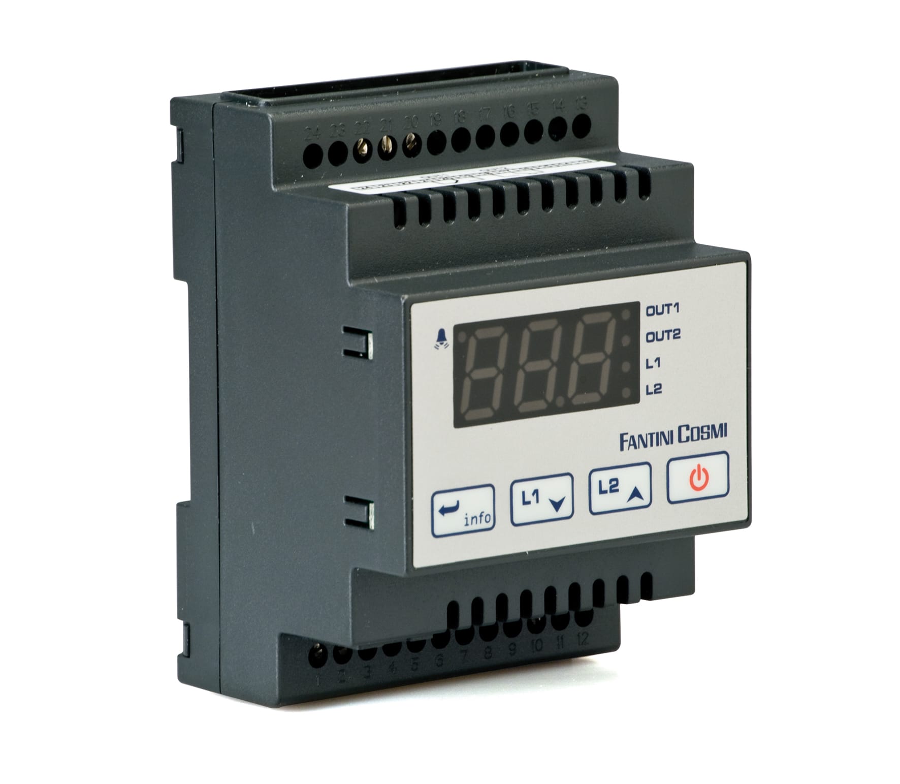 FANTINI COSMI SPA - FANL03BI2A TERMOREG. BARRA DIN + NTC10K 12VCA/DC 2