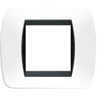 BTICINO - BTIL4802PB LIVING INT - PLACCA 2P PLASTICA BIANCO S