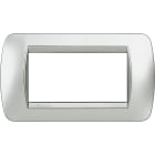 BTICINO - BTIL4804TE LIVING INT - PLACCA 4P TECH