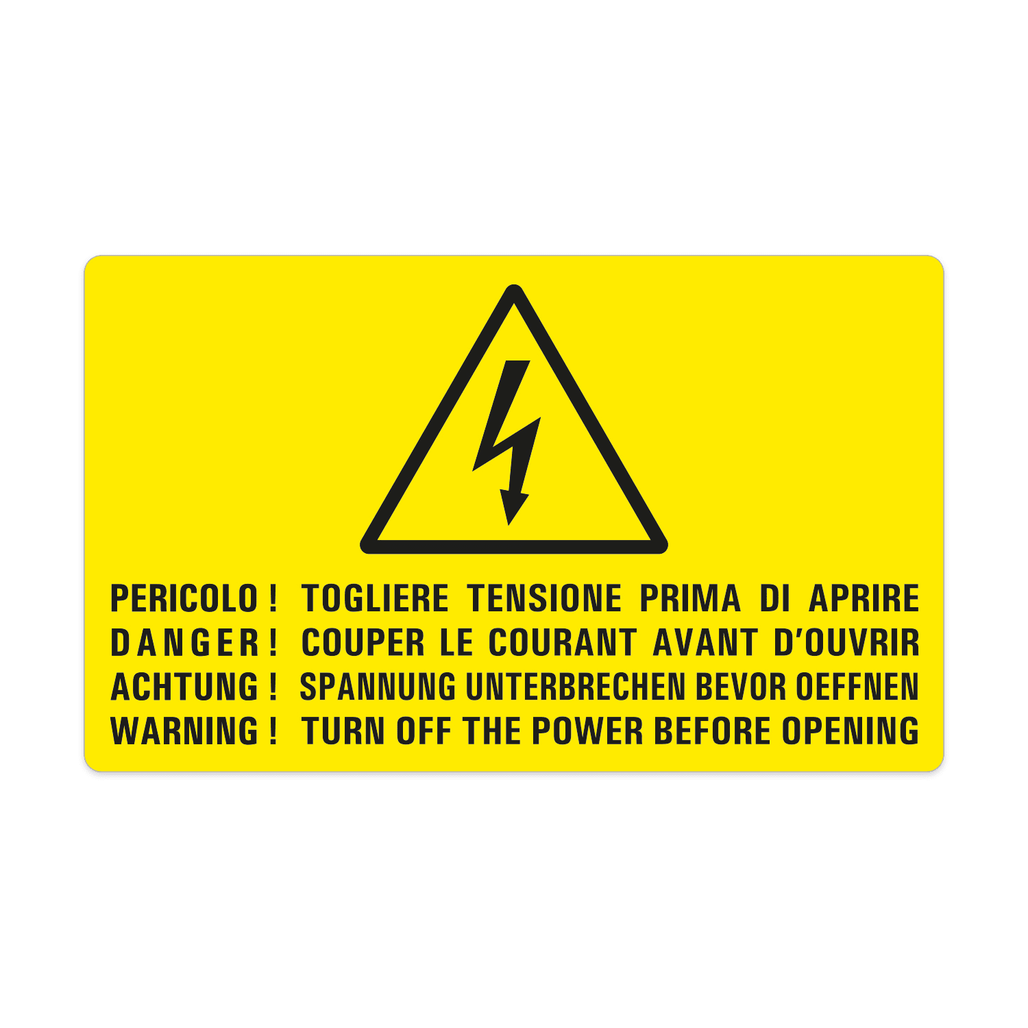 GRAFOPLAST SRL - GRALA13080F1 TOGLIERE TENSIONE... VINYL AD. 100X60 7P