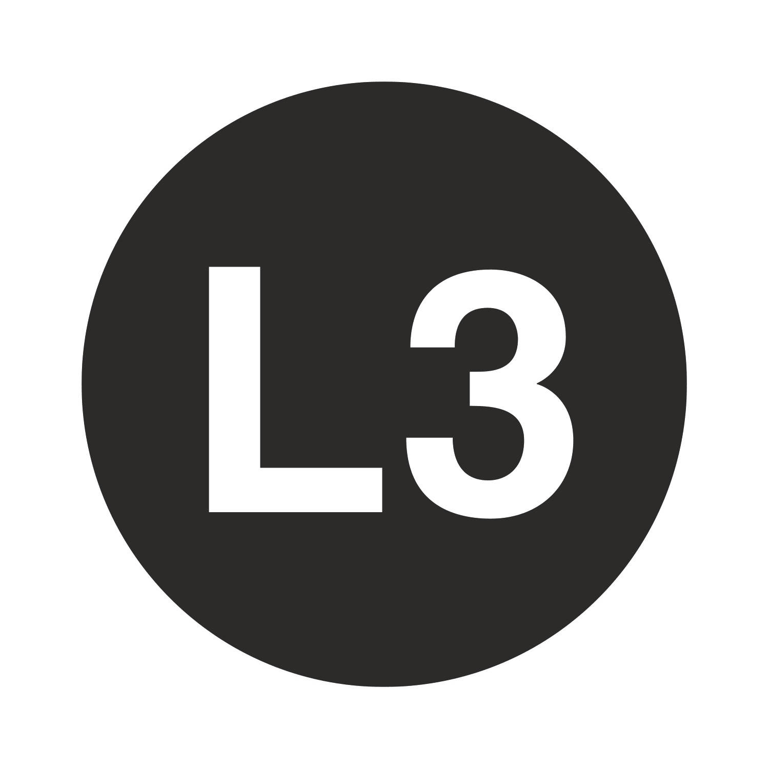 GRAFOPLAST SRL - GRALA20016F1 TONDA  L3  W/B VINYL AD D=13 208PZ/FG