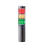 PATLITE EUROPE GMBH - PMHLA6-3DTNUN-RYG Torretta multicolore, argento 3 moduli, 24VDC, montaggio diretto