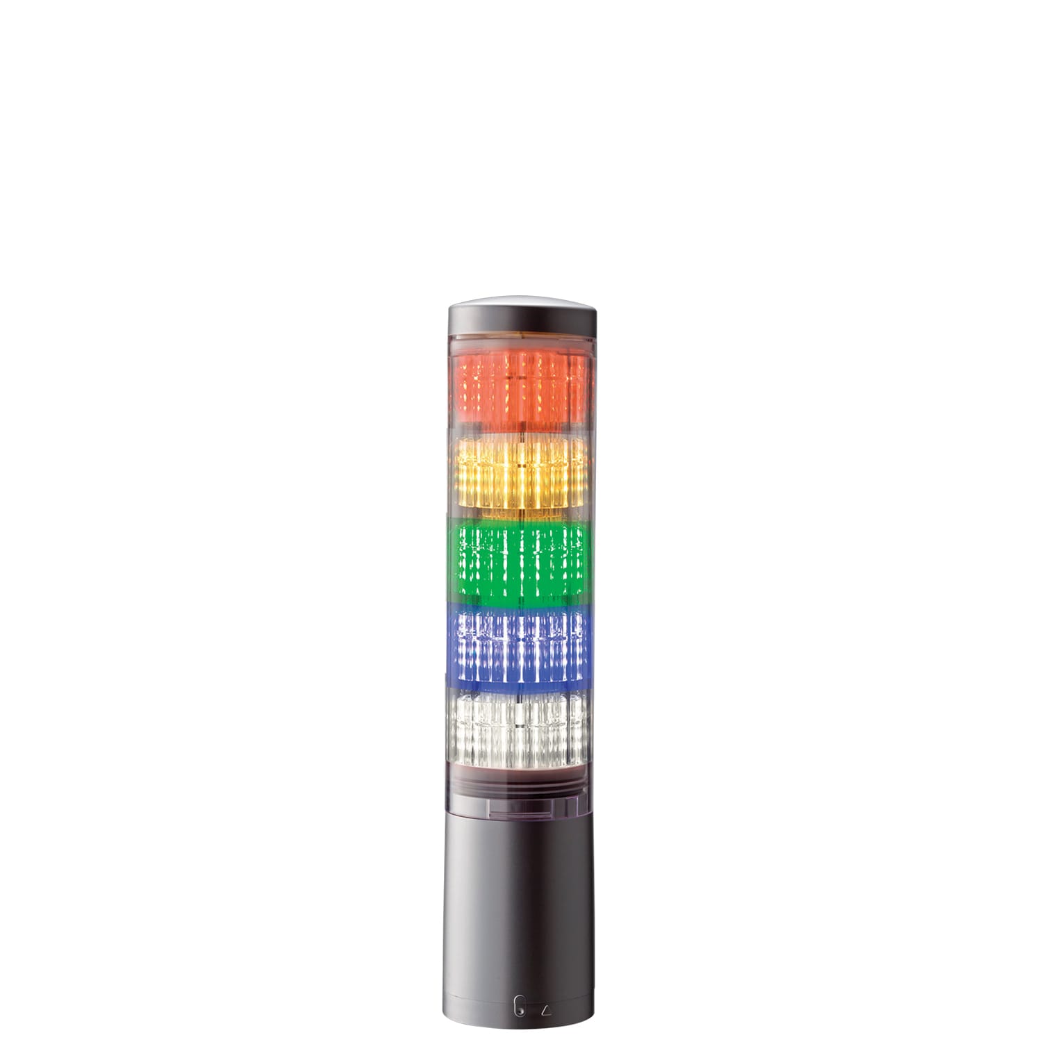 PATLITE EUROPE GMBH - PMHLA6-5DTNUN-RYGBC TORRETTA SILVER 5 MOD MULTICOL TERM
