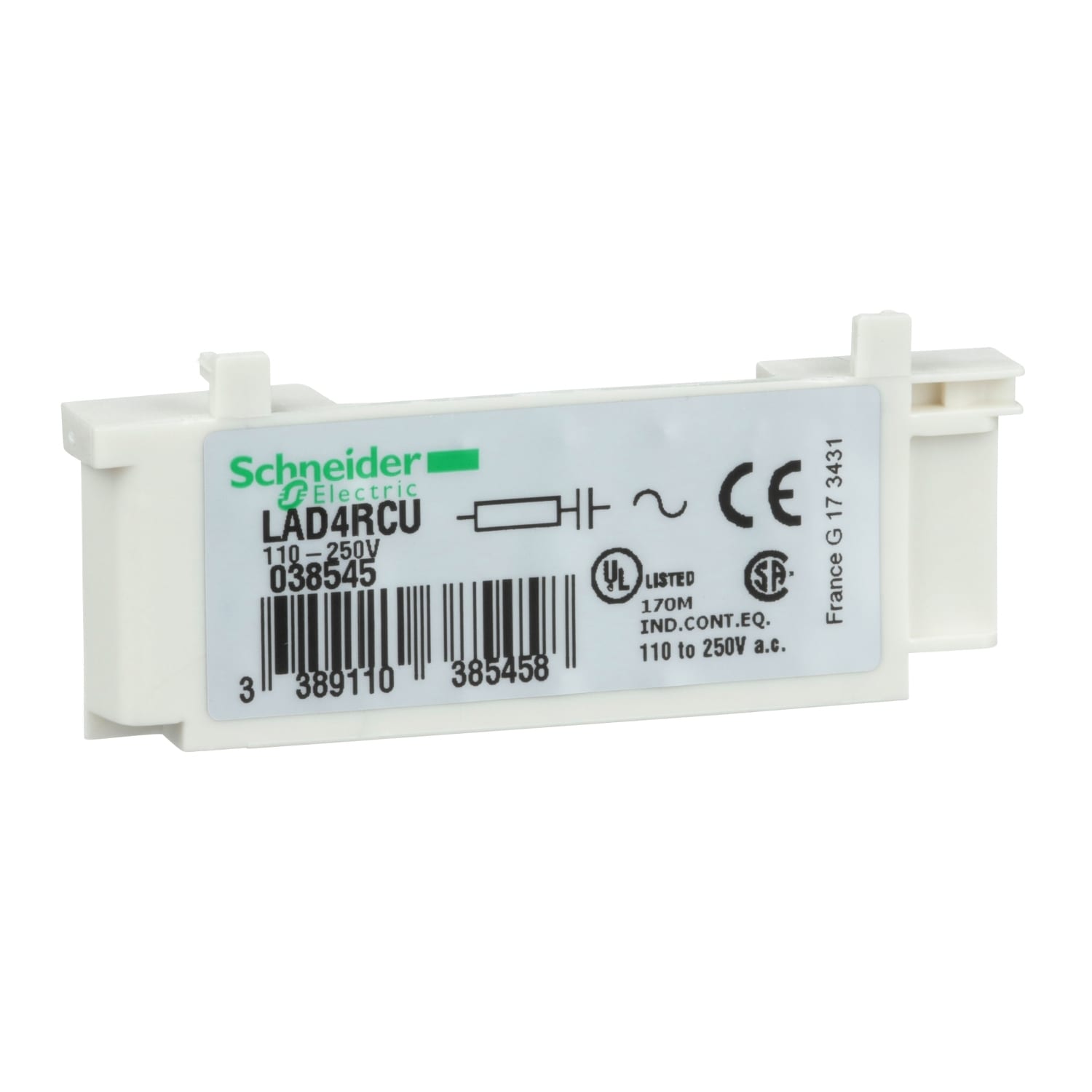 SCHNEIDER ELECTRIC - SNRLAD4RCU FILTRO ANTIDISTURBORC 110-250VAC