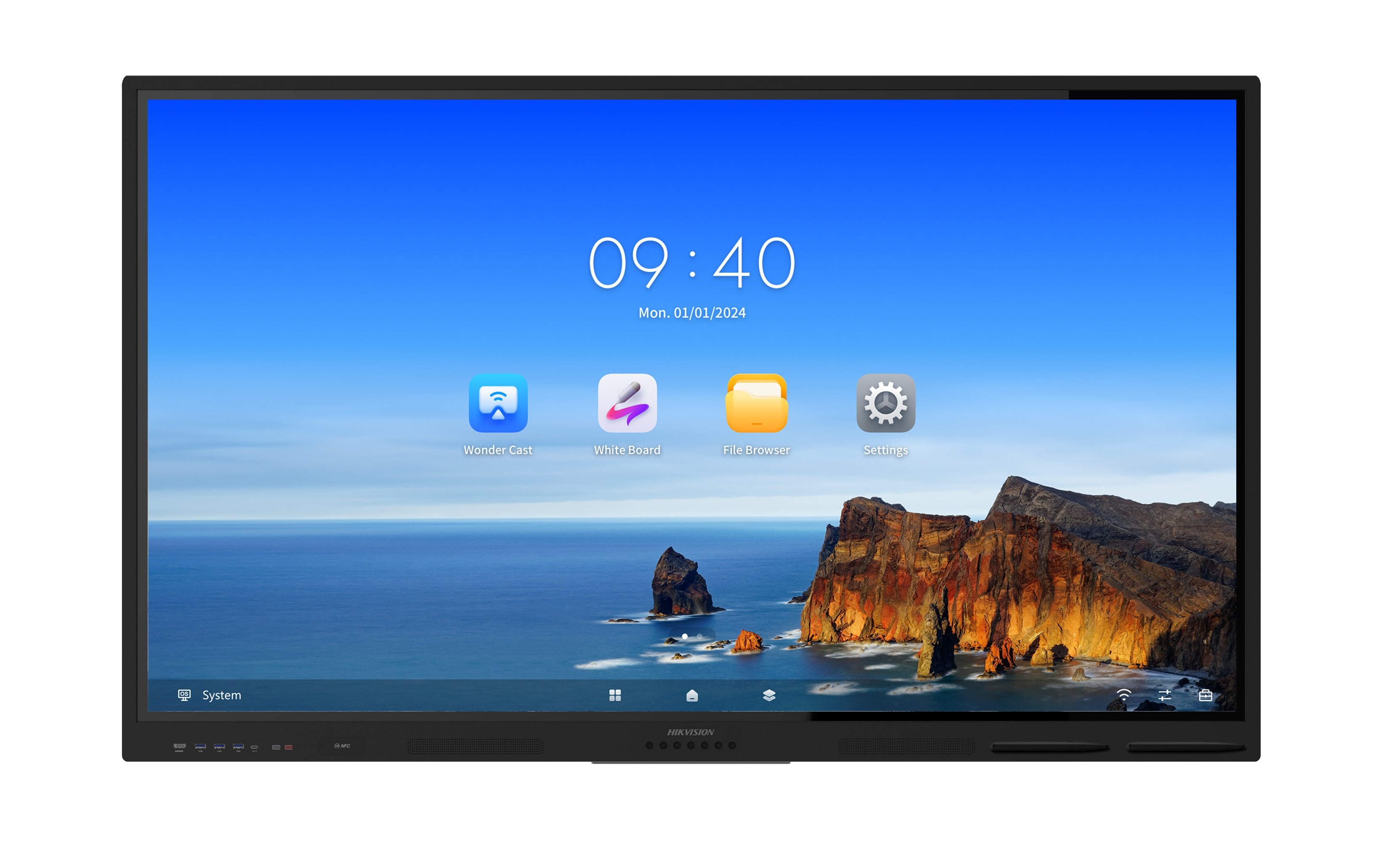 HIKVISION ITALY SRL - HIK321000677 DS-D5B65RB/EL INTERACT MONITOR 65ANDROID