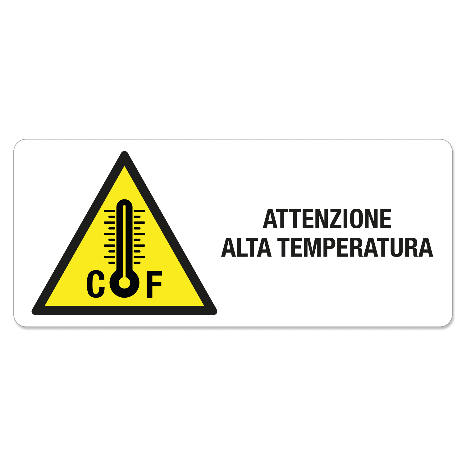 GRAFOPLAST SRL - GRALAX31040F1 ATTENZIONE ALTA TEMP. IN PC AD 70X30 18P