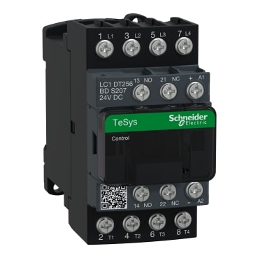 SCHNEIDER ELECTRIC - SNRLC1DT256BDS207 CONTATTORE 25A 24VDC CAP OC 4P