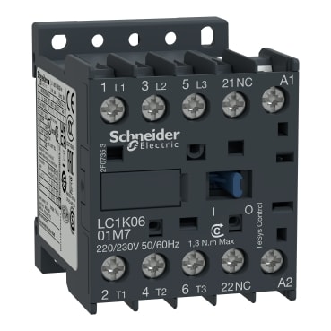 SCHNEIDER ELECTRIC - SNRLC1K1601M7 CONT 16A 220/230VAC 50/60 HZ VITI 3P