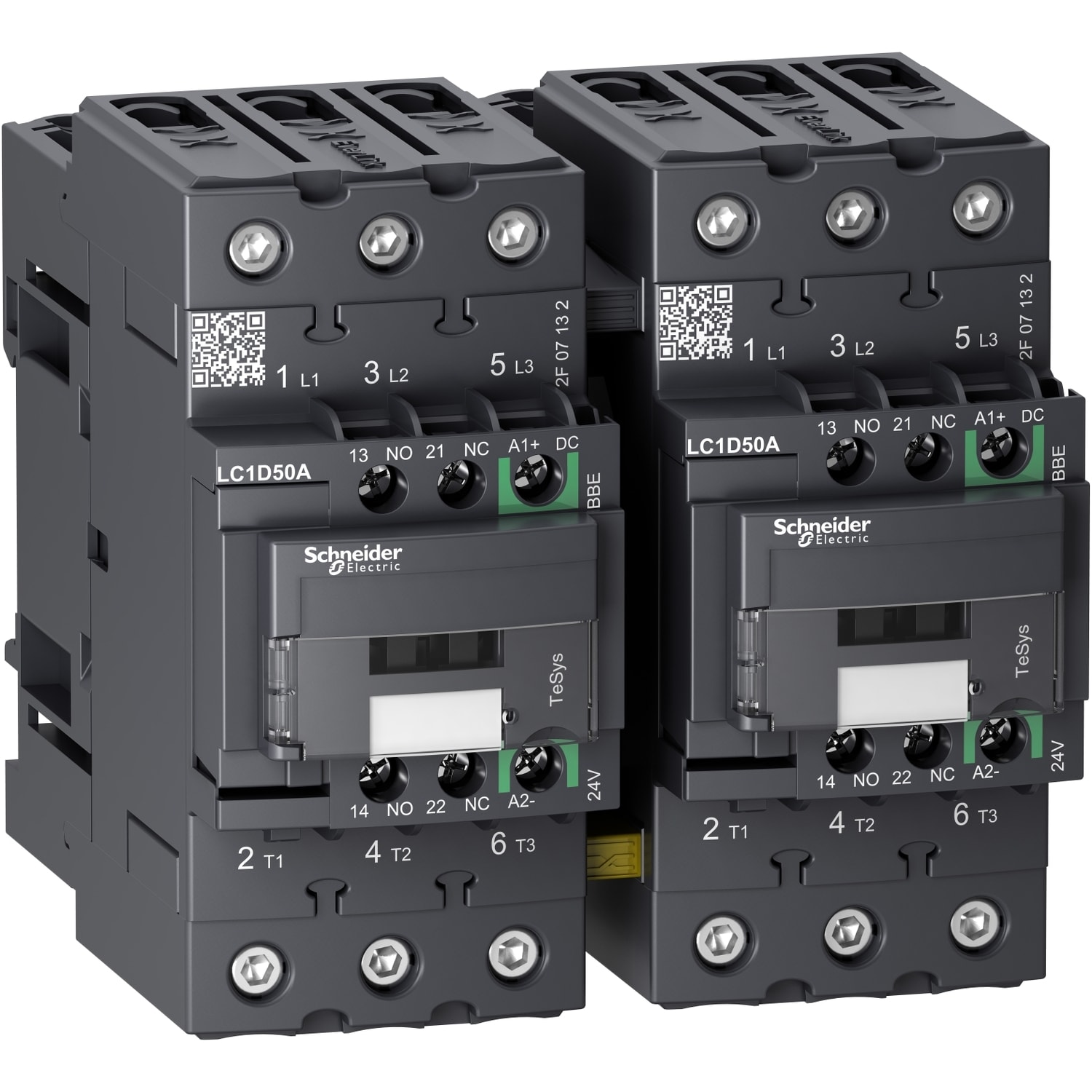 SCHNEIDER ELECTRIC - SNRLC2D50ABBE TELEINVERTITORE 50A 24VDCGREEN
