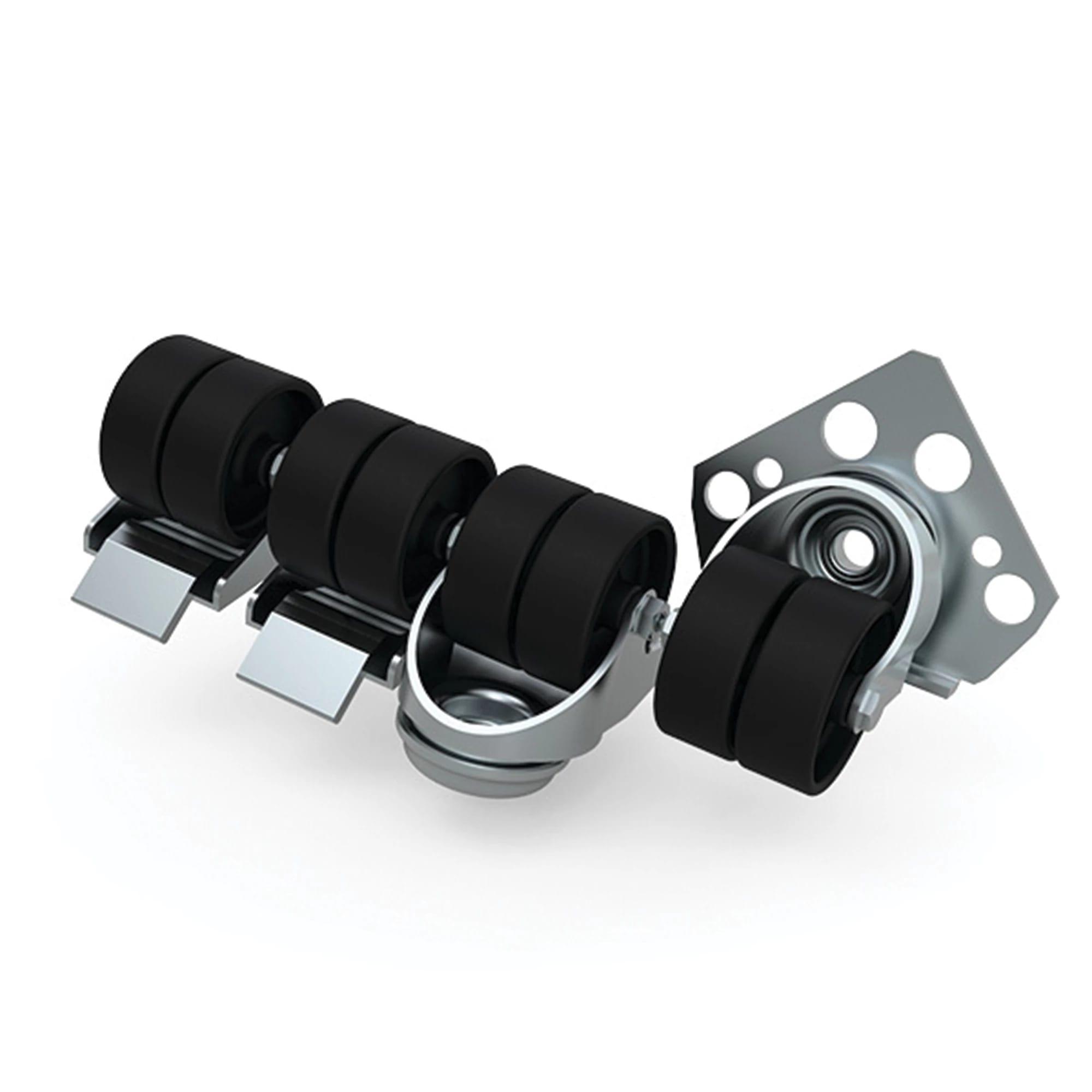ELDON AUSTRIA GMBH - HOFLCR472 4 Castors all with brake