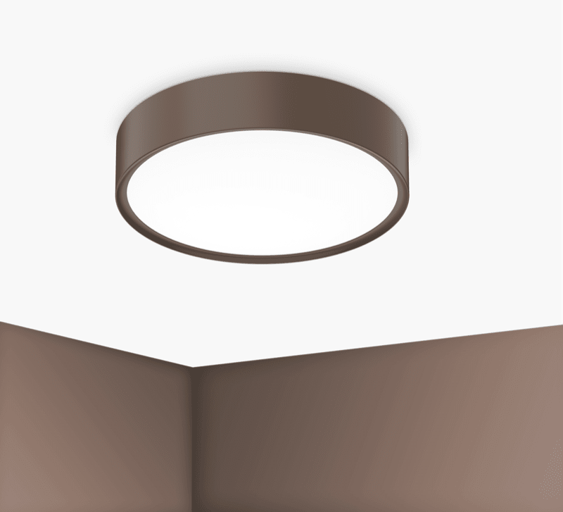 CENTURY ITALIA SRL - CUYBCL-2440CO PLAF. BLANCA LUXE 400MM CORTEN