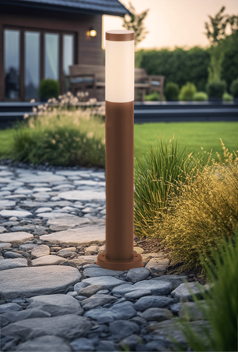 CENTURY ITALIA SRL - CUYBMB-8027CO PALETTO LED BAMBOO 800MM CORTEN