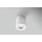 CENTURY ITALIA SRL - CUYESRBOR96-GU10 PLAFONIERA LED ESSENZA ROUND BIANCA ORI