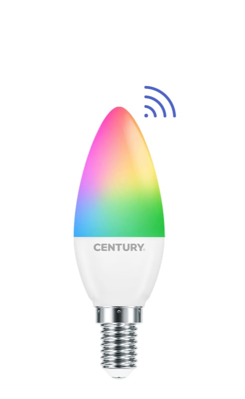 CENTURY ITALIA SRL - CUYM1SMA-061400 LAMP. LED SMART WIFI CANDELA