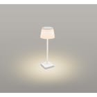 CENTURY ITALIA SRL - CUYMRGBI-043830 LAMP. DA TAVOLO MARG RICAR. BIANCO