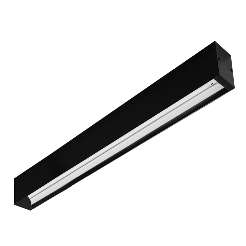 CENTURY ITALIA SRL - CUYPRIS-1860NE PLAF. LINEARE PRIS MEA NERO 560 MM