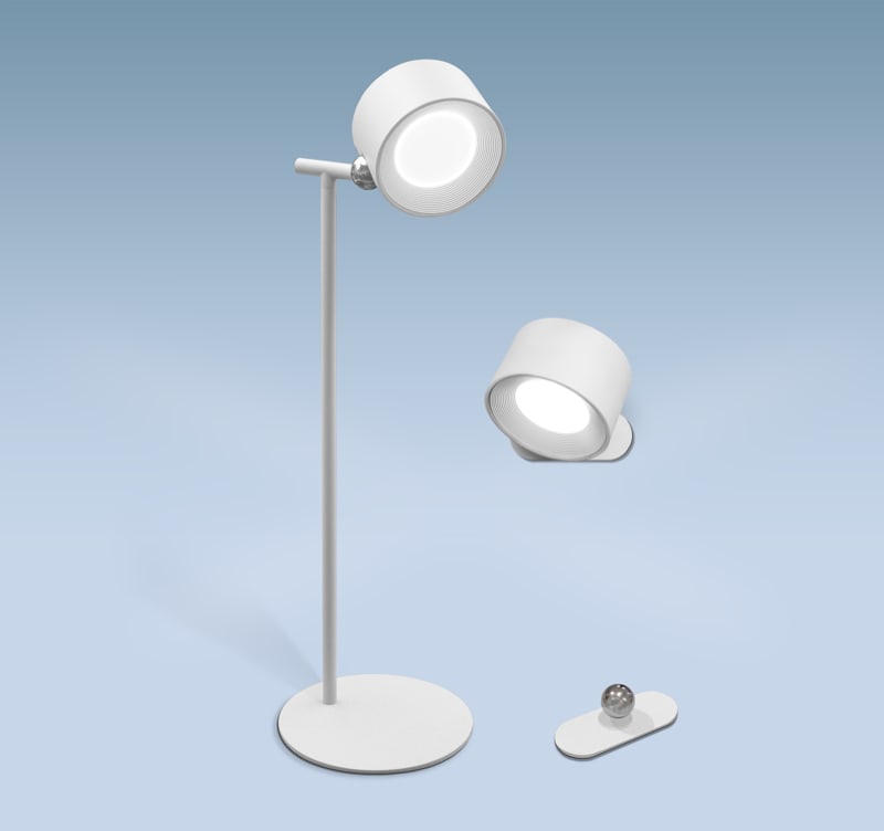 CENTURY ITALIA SRL - CUYPXLBI-013840 LAMP. D ARREDO PIXEL RICAR. BIANCO