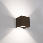 CENTURY ITALIA SRL - CUYUDSCO-1010 APPLIQUE LED UP&DOWN QUADRATO CORTEN