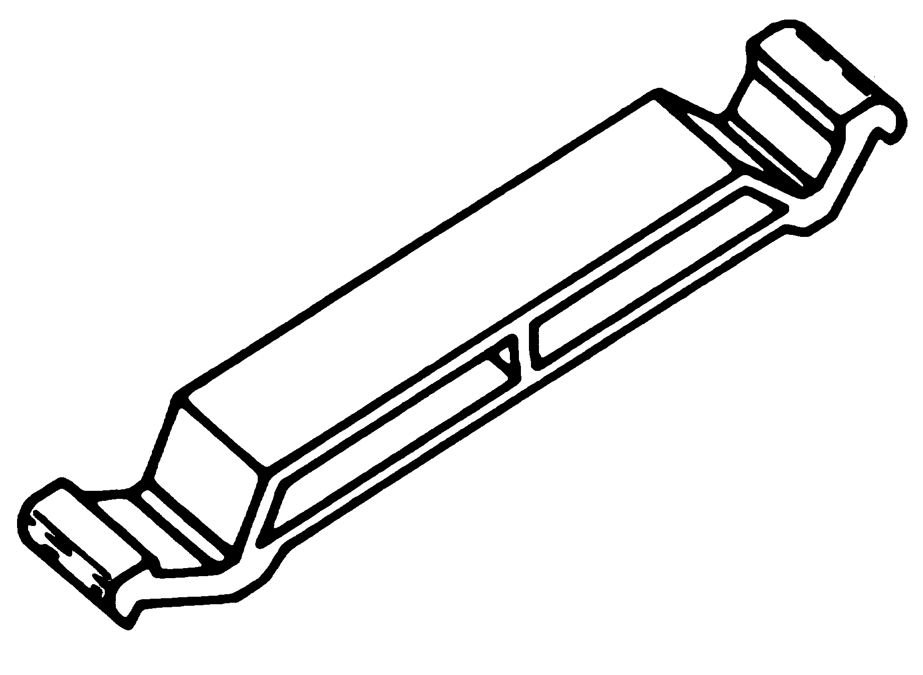 CANALPLAST - CANLDT100 TRAVERS.CONT.CAVI100