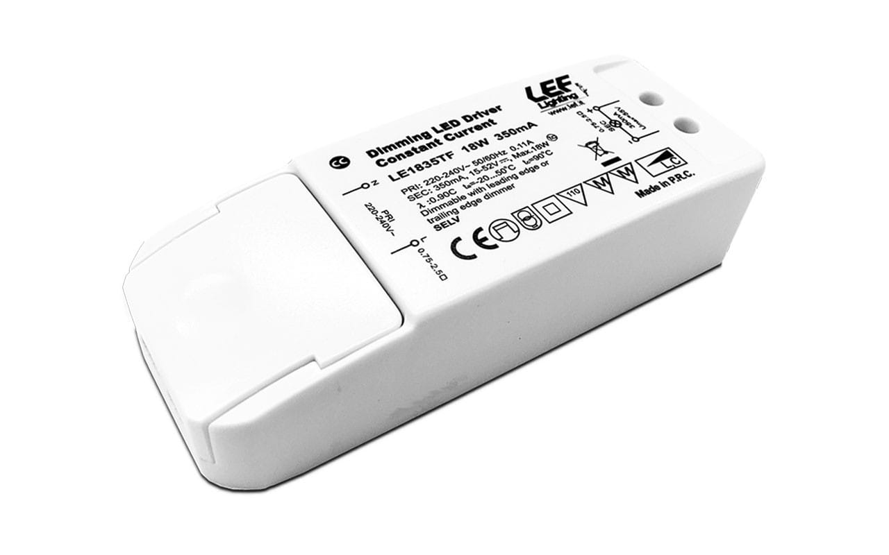 LEF LIGHTING SRL - LEFLE1835TF ALIM.LED 18W 350MA 15-52 VDC DIM.