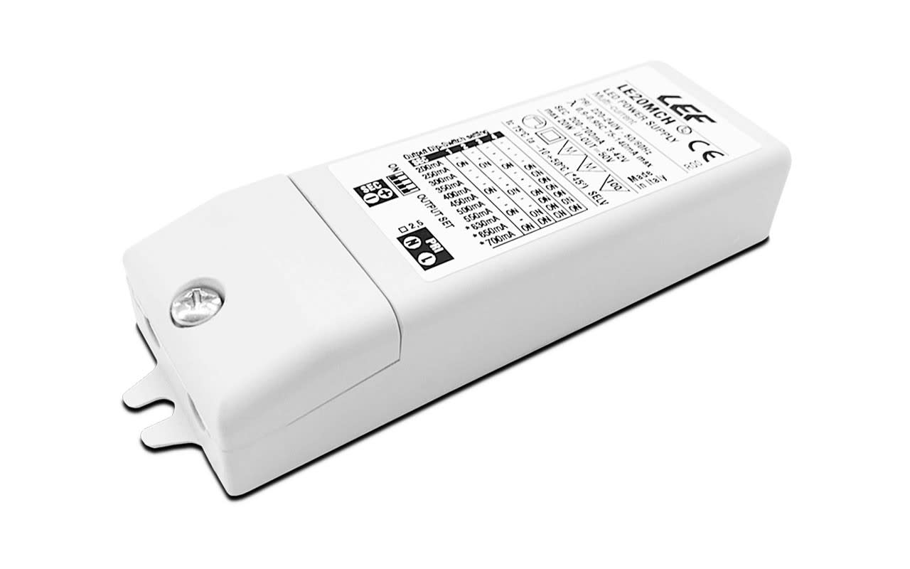 LEF LIGHTING SRL - LEFLE20MCH ALIM. LED. 200 700MA 8 20W IP20