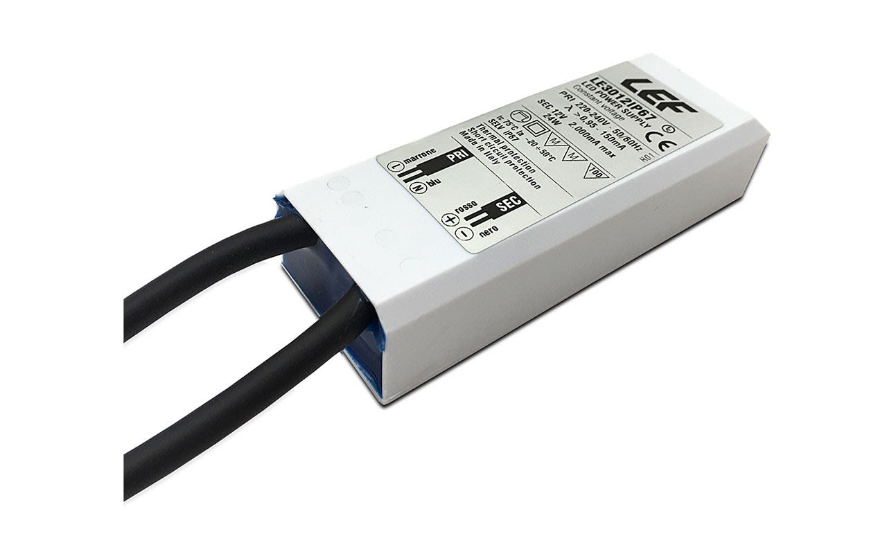 LEF LIGHTING SRL - LEFLE3012IP67 ALIM. LED TENS. COSTANTE 30W 12VDC IP67