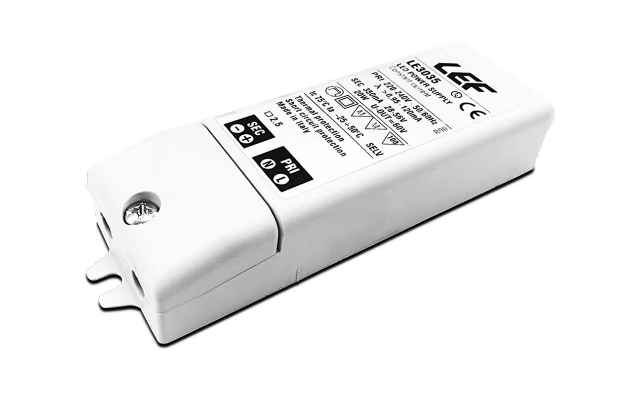 LEF LIGHTING SRL - LEFLE3035 ALIM. LED CORR.COSTANTE 350MA 9,8 19,6W