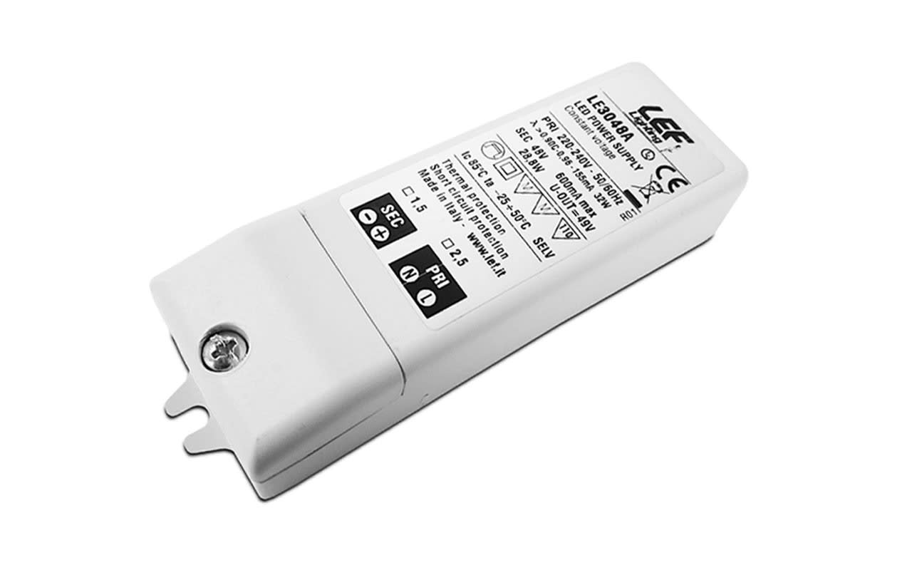 LEF LIGHTING SRL - LEFLE3048A ALIM. LED TENS. COSTANTE 30W 48VDC IP20