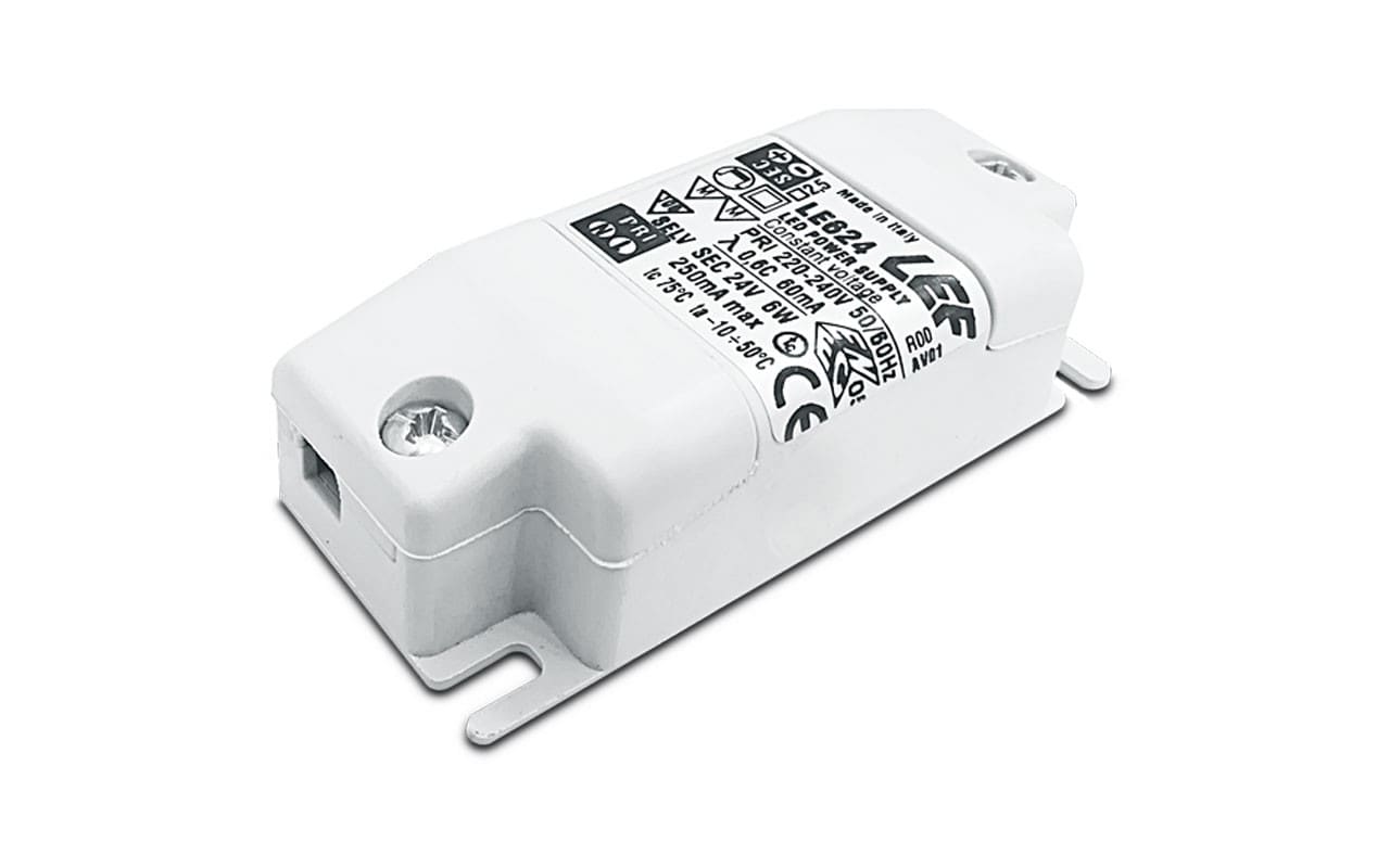 LEF LIGHTING SRL - LEFLE612 ALIM. LED TENS. COSTANTE 6W 12VDC IP20